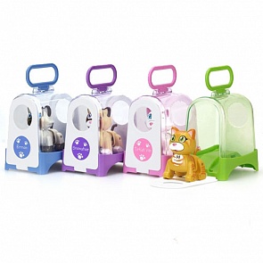 Интерактивный котенок в переноске, двигается, поет (Silverlit, 88512)